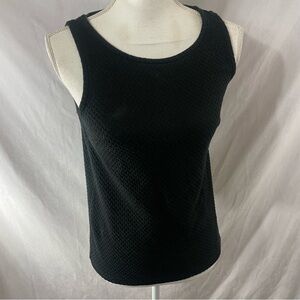 Old Navy Black Textured Sleeveless top